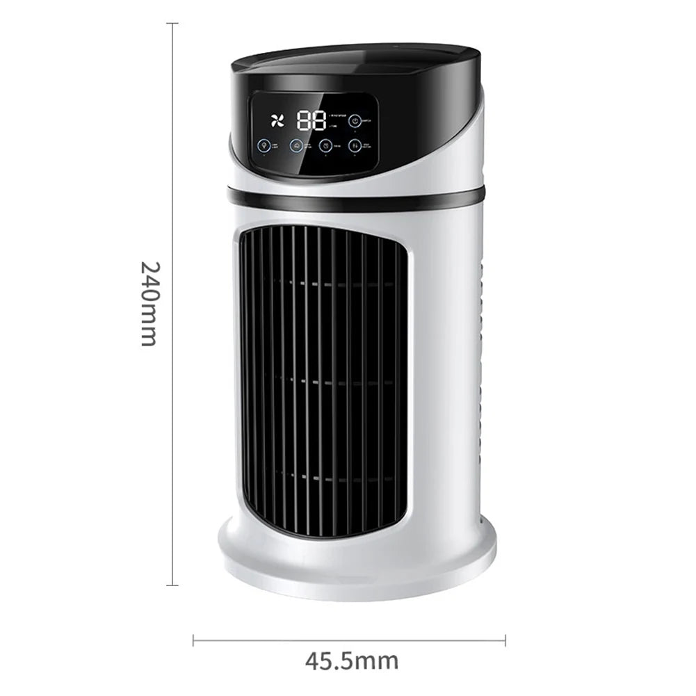 Ventilateur Humidificateur USB de Bureau – Brumisateur Silencieux Portable LURAK