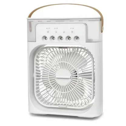 Ventilateur Brumisateur USB avec Veilleuse LED – Refroidisseur Portable Silencieux LURAK