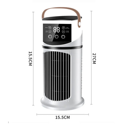 Ventilateur Humidificateur USB de Bureau – Brumisateur Silencieux Portable LURAK